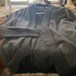 No name shawl like sweater